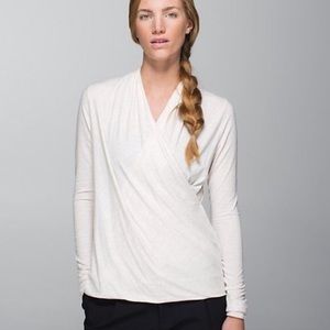 Lulu lemon wrap shirt